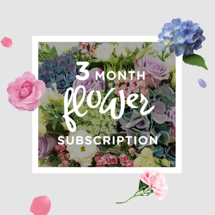 3 MONTH FLOWER SUBSCRIPTION